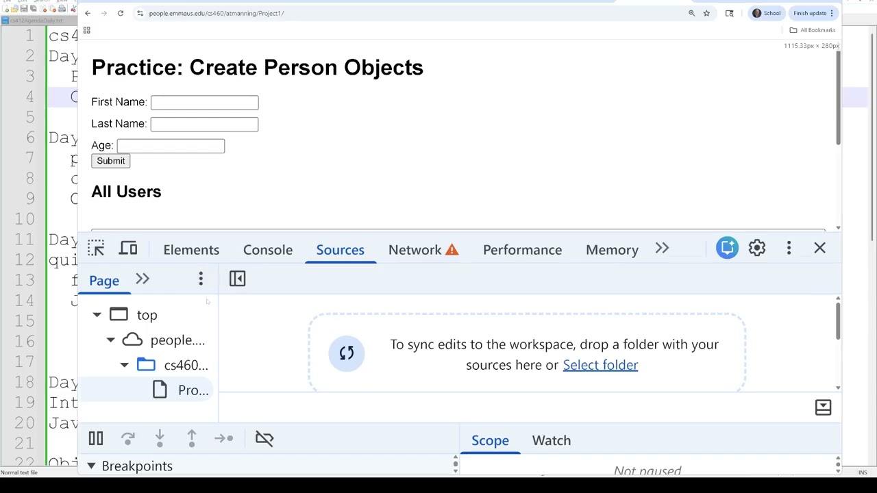 cs460 Project 1 - object array manipulation and cookies 2026 01 29 12 53 51