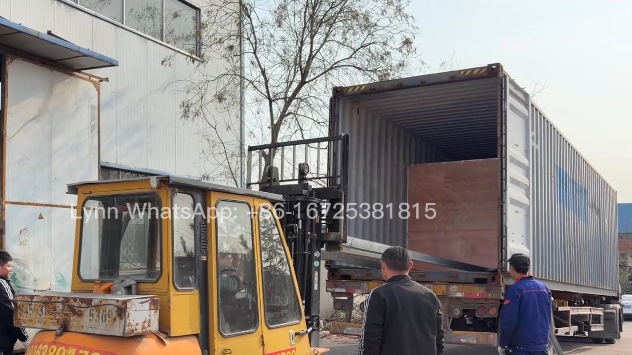 NANTAI 40FT Container Loading Video in 2026 for Common Rail Test Bench & Injection Pump Test Bench