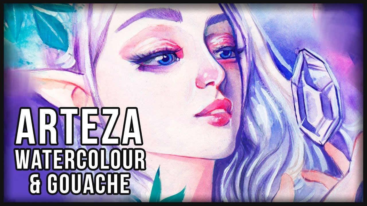 First Impressions Arteza Watercolour & Gouache