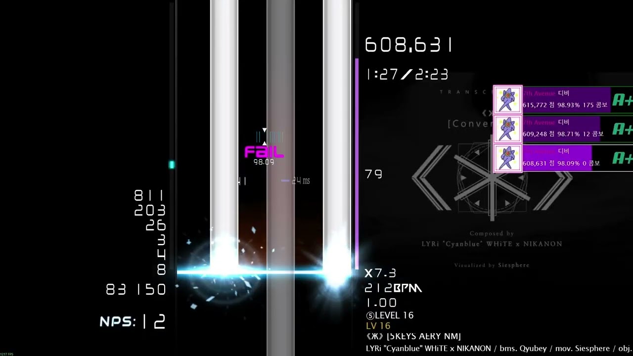 Qwilight   BMS 《Ж》 lv16 5K AERY