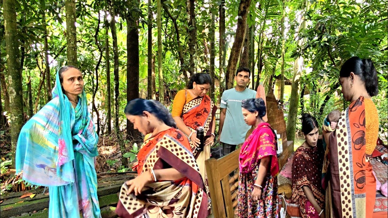 চোখের জলে মায়া কে ছেড়ে বিদায় নিল দিদি , simple village vloger 