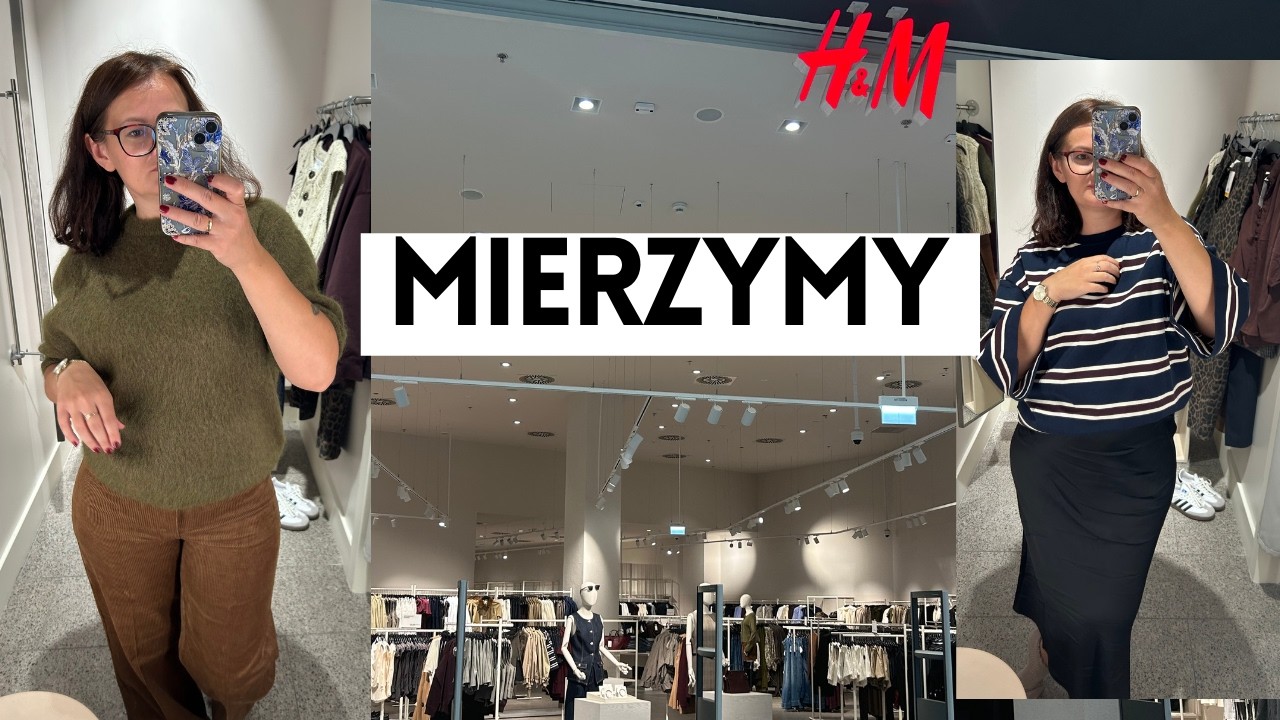 Świetne nowości! H&M szaleje w tym sezonie. Zapraszam na MIERZYMY!