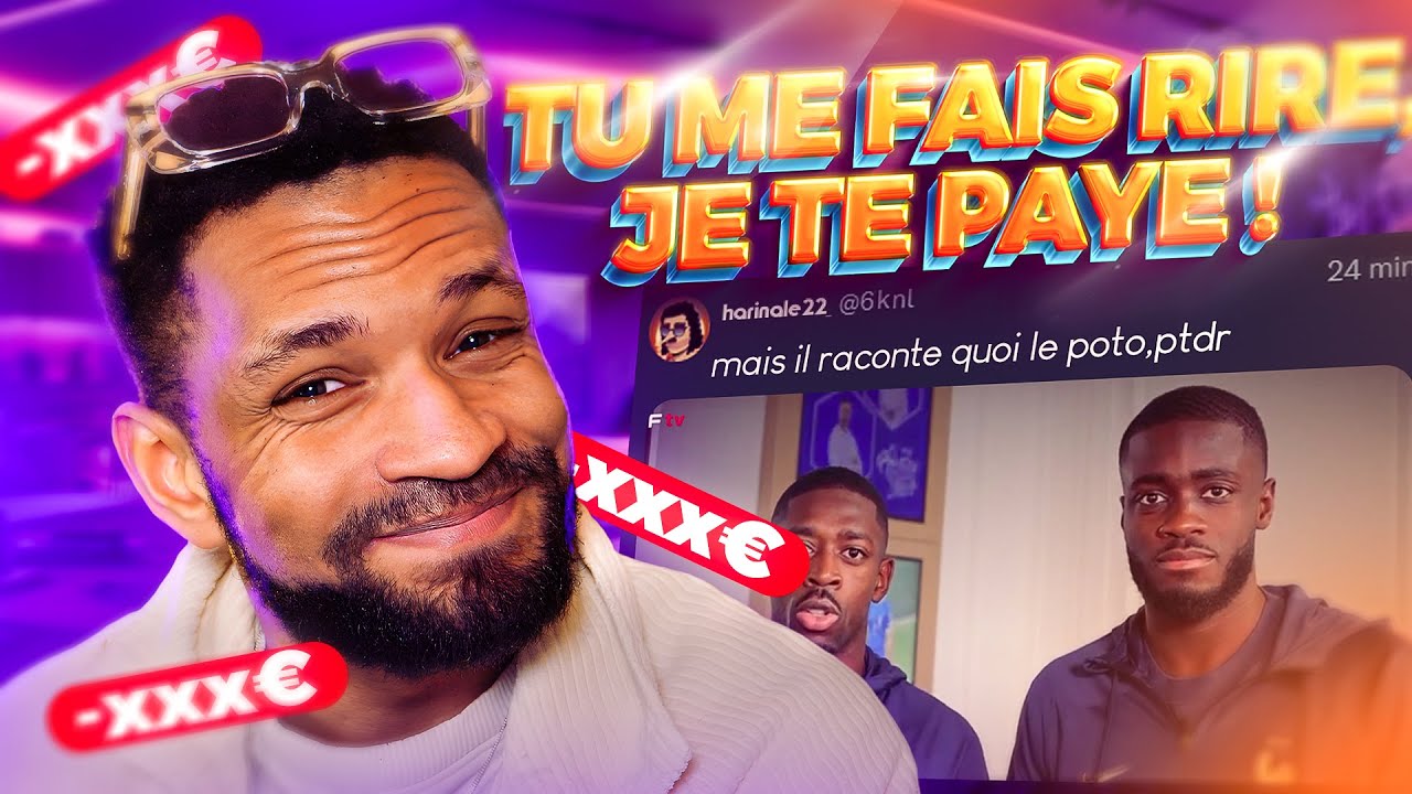 FAIS MOI RIRE ET JE TE PAYE