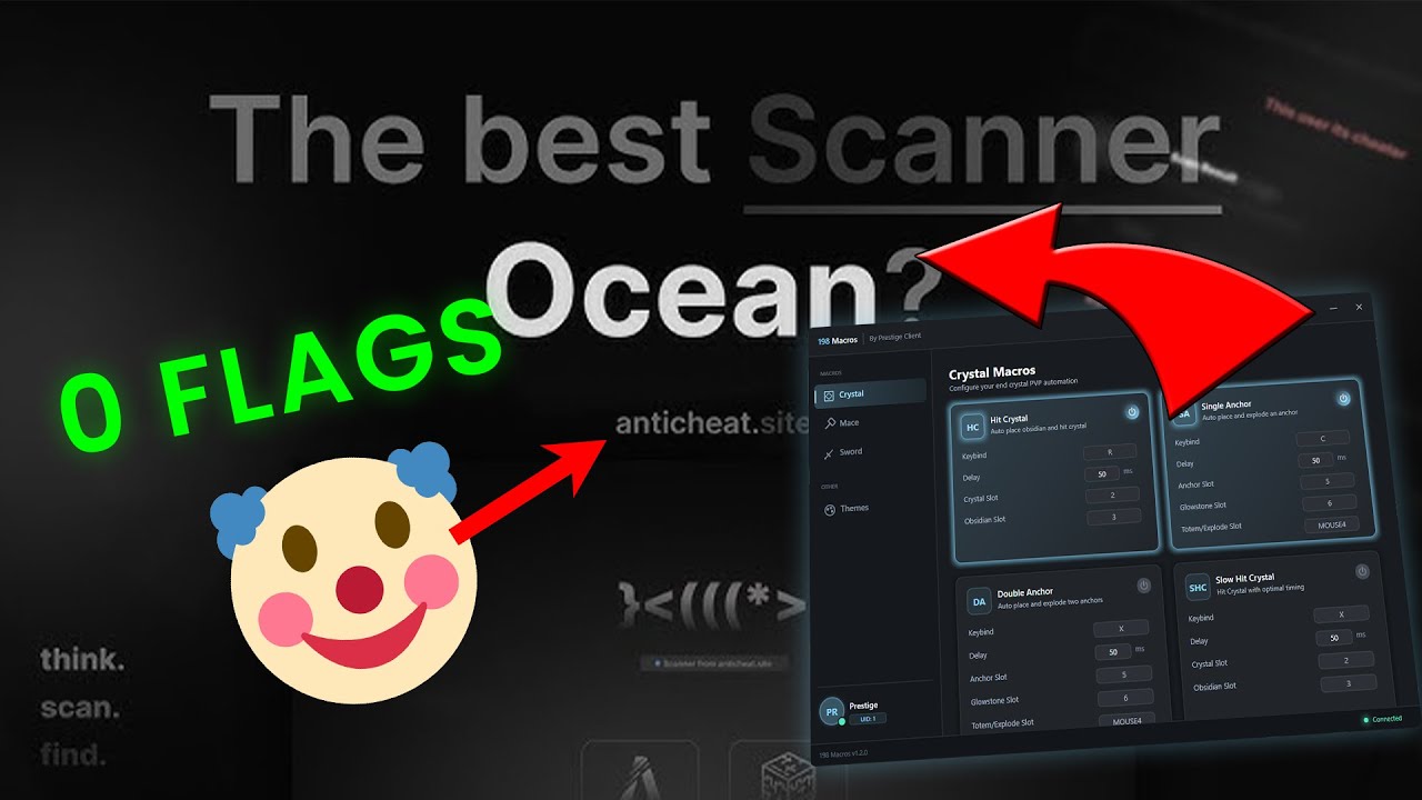 Ocean (anticheat.ac) Bypassed with 0 Flags | 198Macros.com