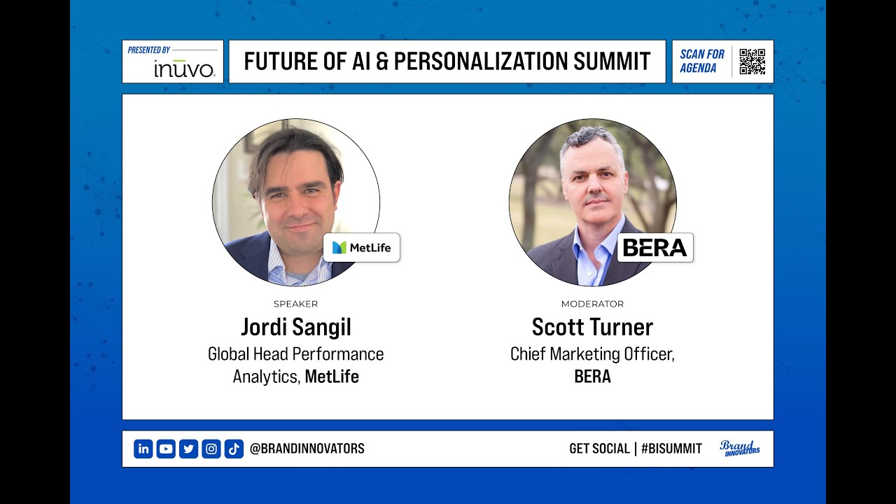 Future of AI & Personalization Summit: MetLife & BERA Featured Fireside Chat