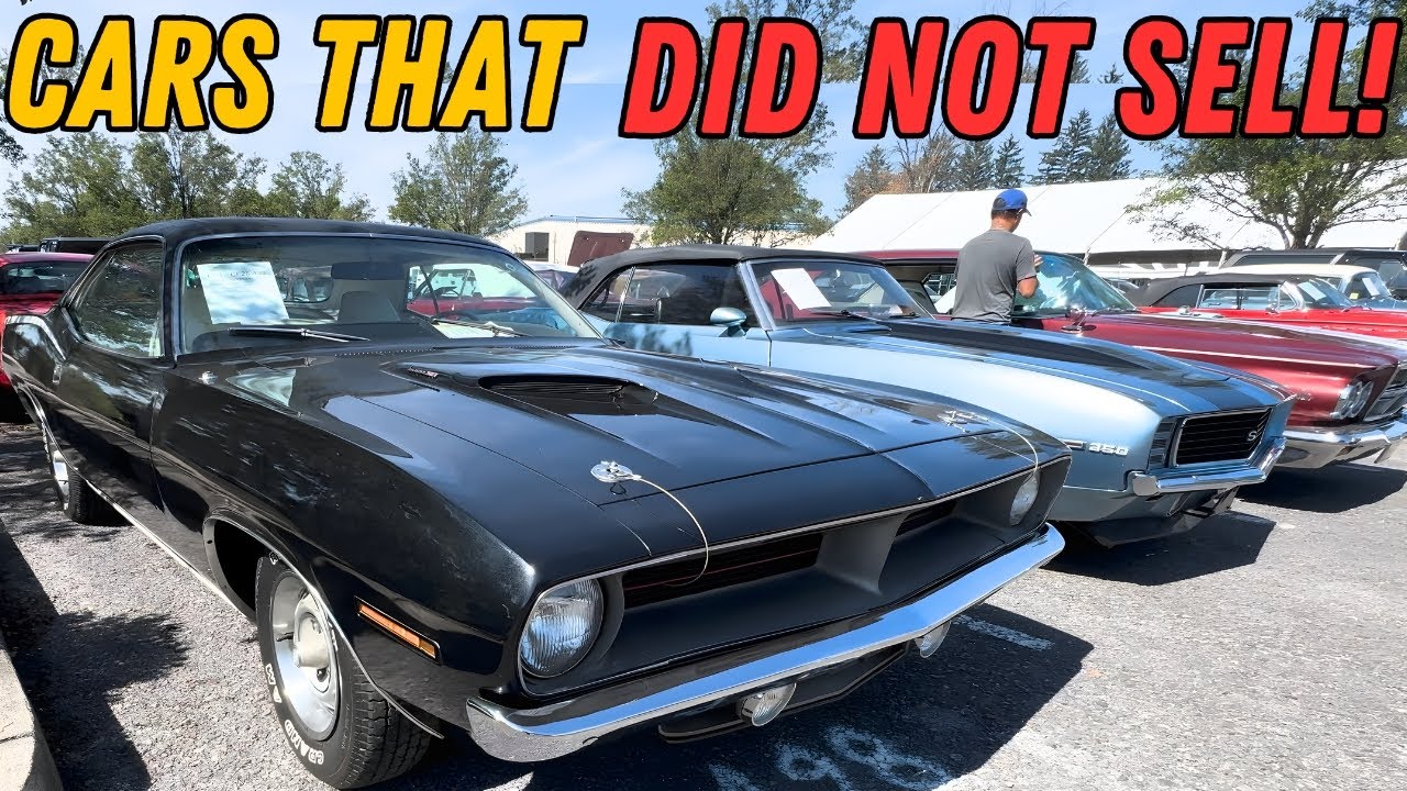 Classic Cars for Sale That DIDN'T SELL! Classic Car Prices, High Bids and Reserve Prices