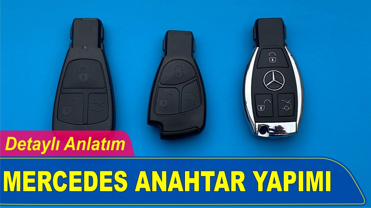 MERCEDES YEDEK ANAHTAR YAPIMI | Yedek Kopyalama