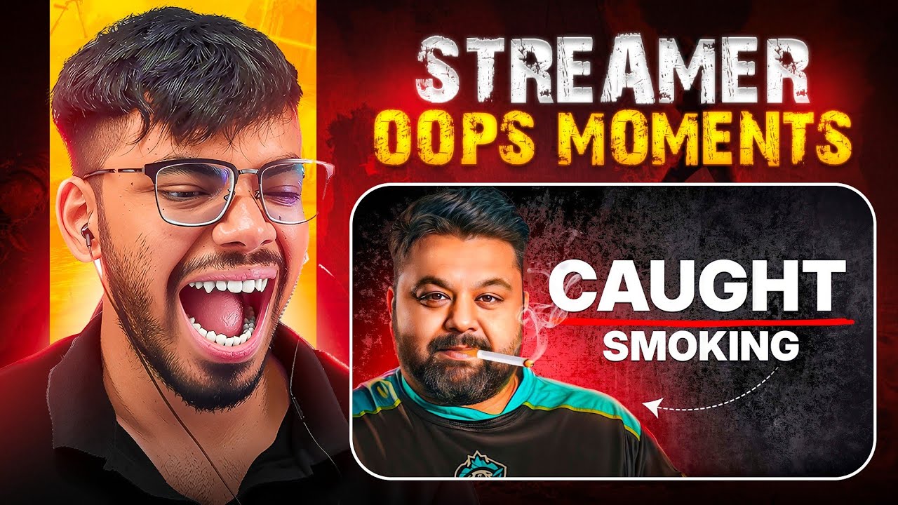 Top 10 Indian Streamer's Oops Moments - Casetoo Reacts!