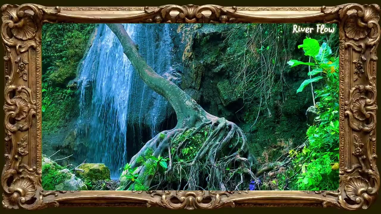 Relaxing Sounds River Flows In You | For Studying, Sleeping, Relaxing, Meditation,