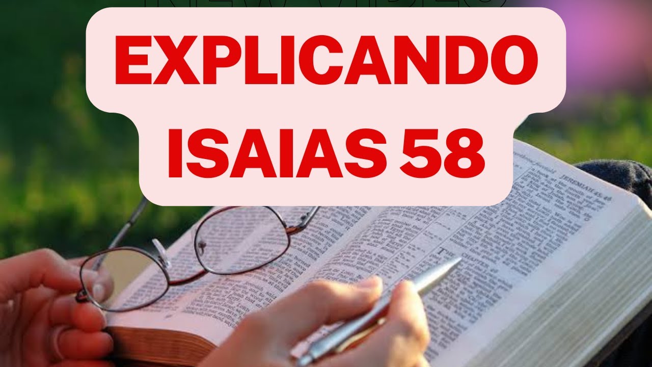 Исаия 58 Истинный пост объяснен и возрожден Его Словом