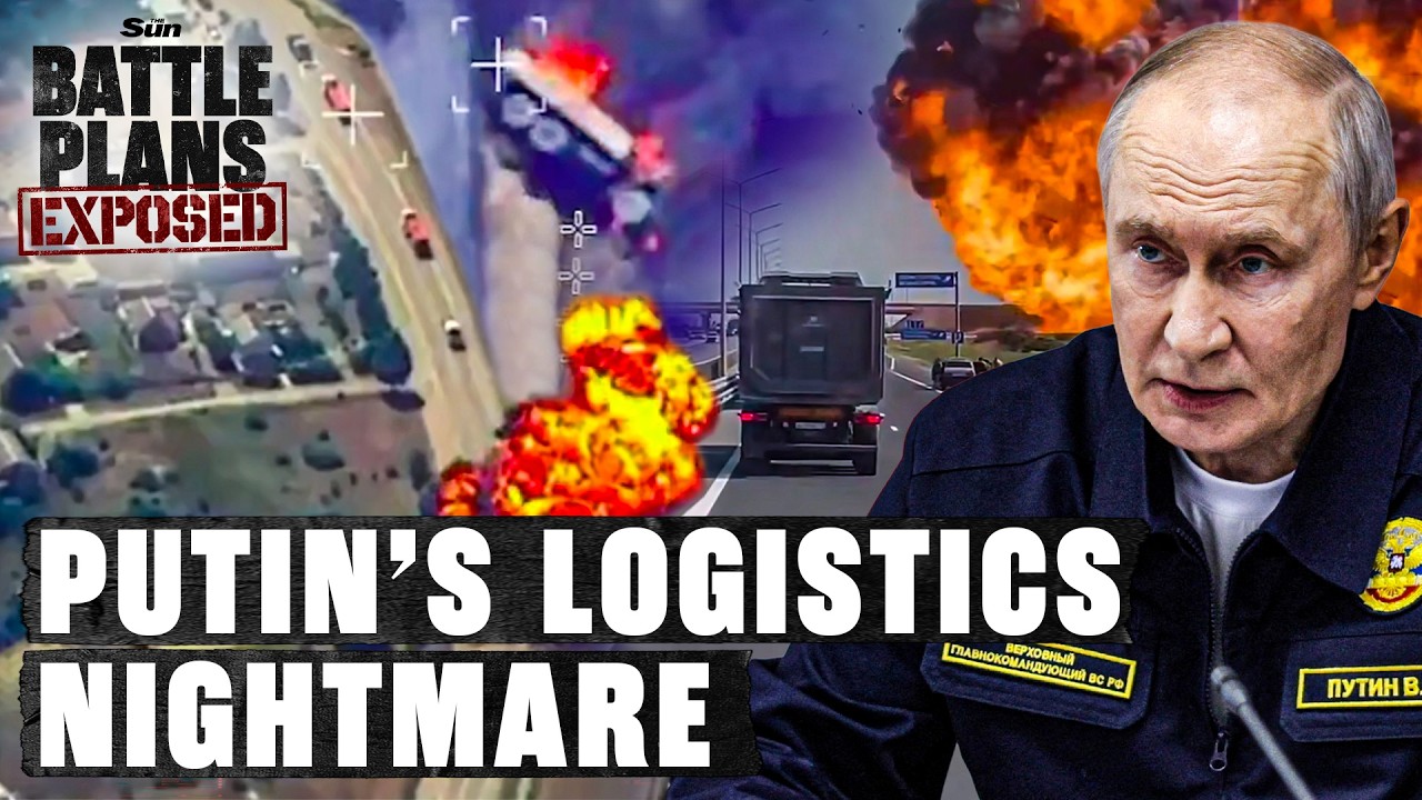 Desperate Putin loses huge Russian convoy headed for Crimea