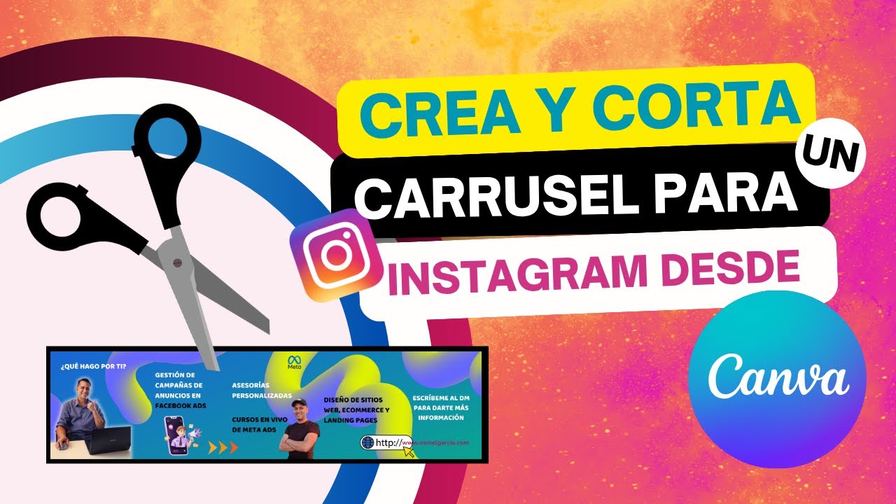 ¿Sabías que puedes cortar carruseles directo en Canva?