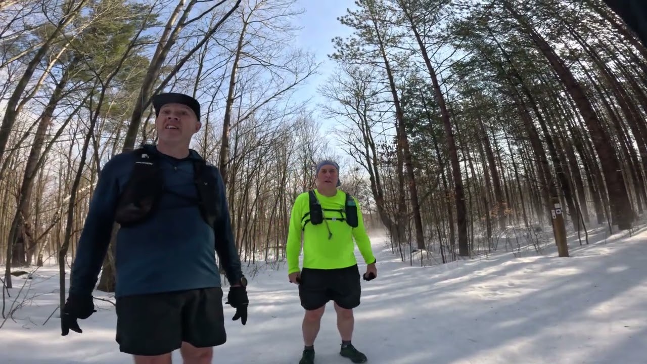 Saturday March 7, 2026. Warm and icy. 12/15