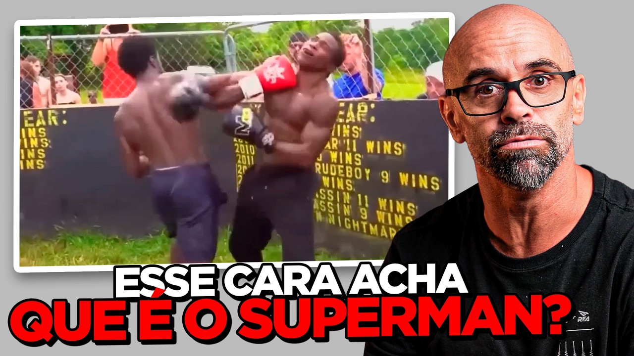 TOMA O QUE TE MANDARAM! - Professor Paboom Reage &agrave; Lutas Clandestinas