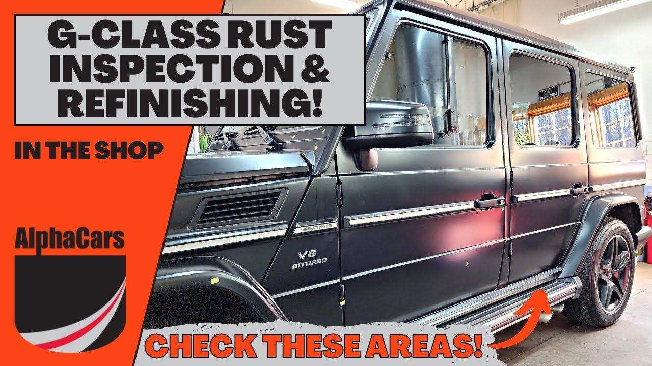 2018 Mercedes G63 AMG I Rust Damage Discovery, Evaluation, Repair & Verification | What's Involved?