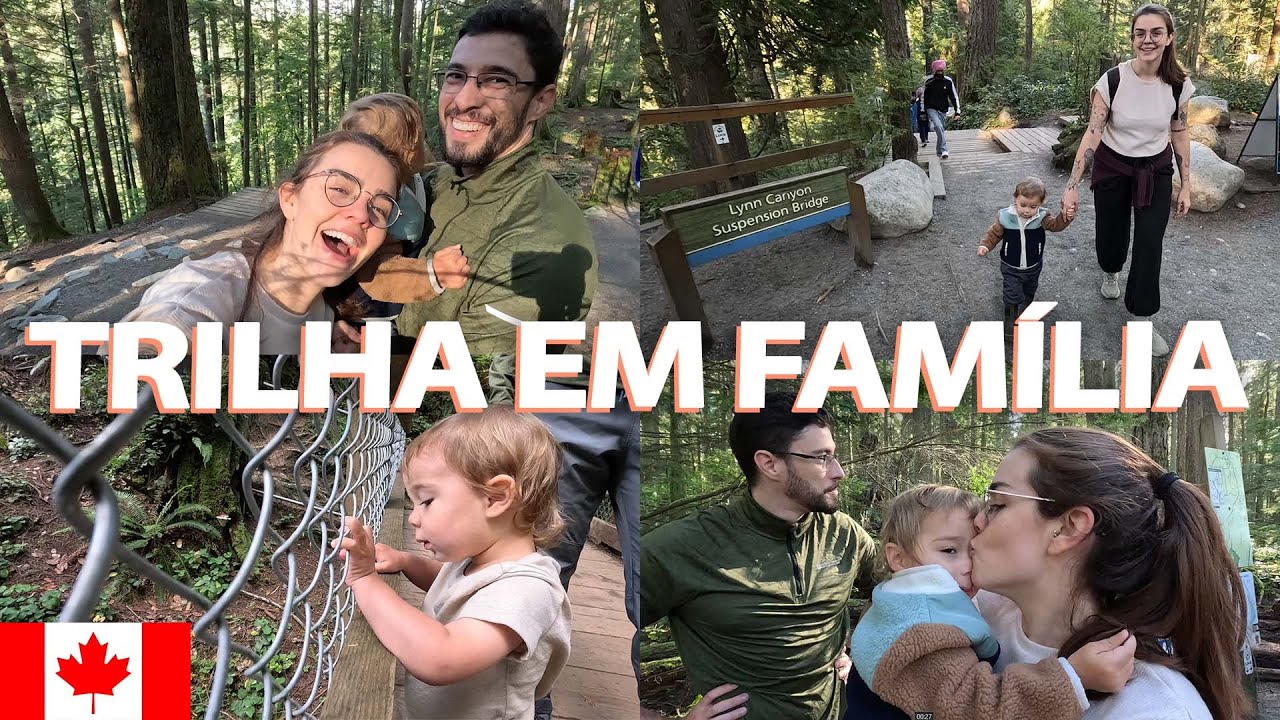 Passeio em North Vancouver! Trilha no Lynn Valley, comida brasileira e compras no Walmart! VLOGÃO :)