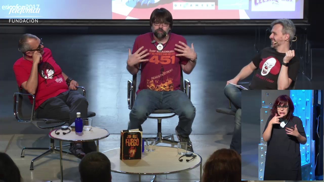 Encuentro con Joe Hill, maestro del terror moderno (Español) | #JoeHill