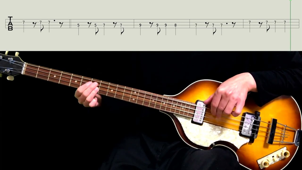 Bass TAB : If I Fell - The Beatles