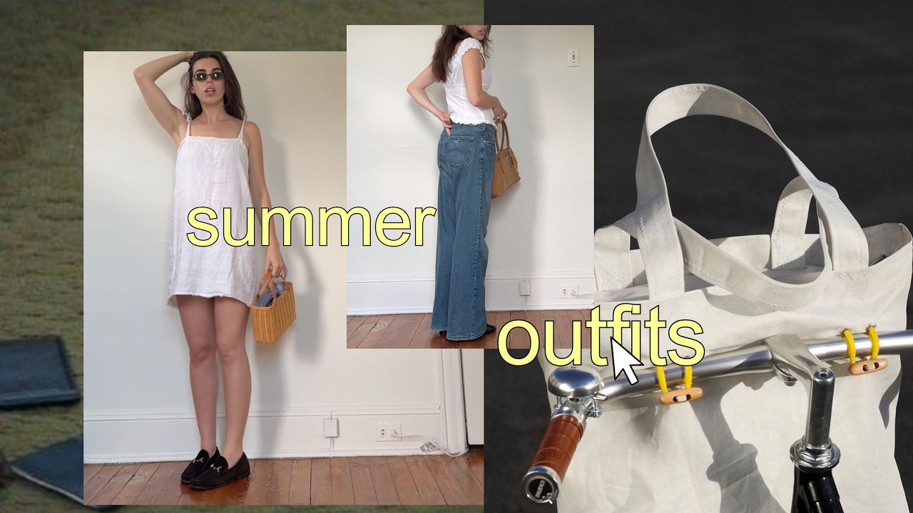 summer outfit ideas - simple, classic but unique