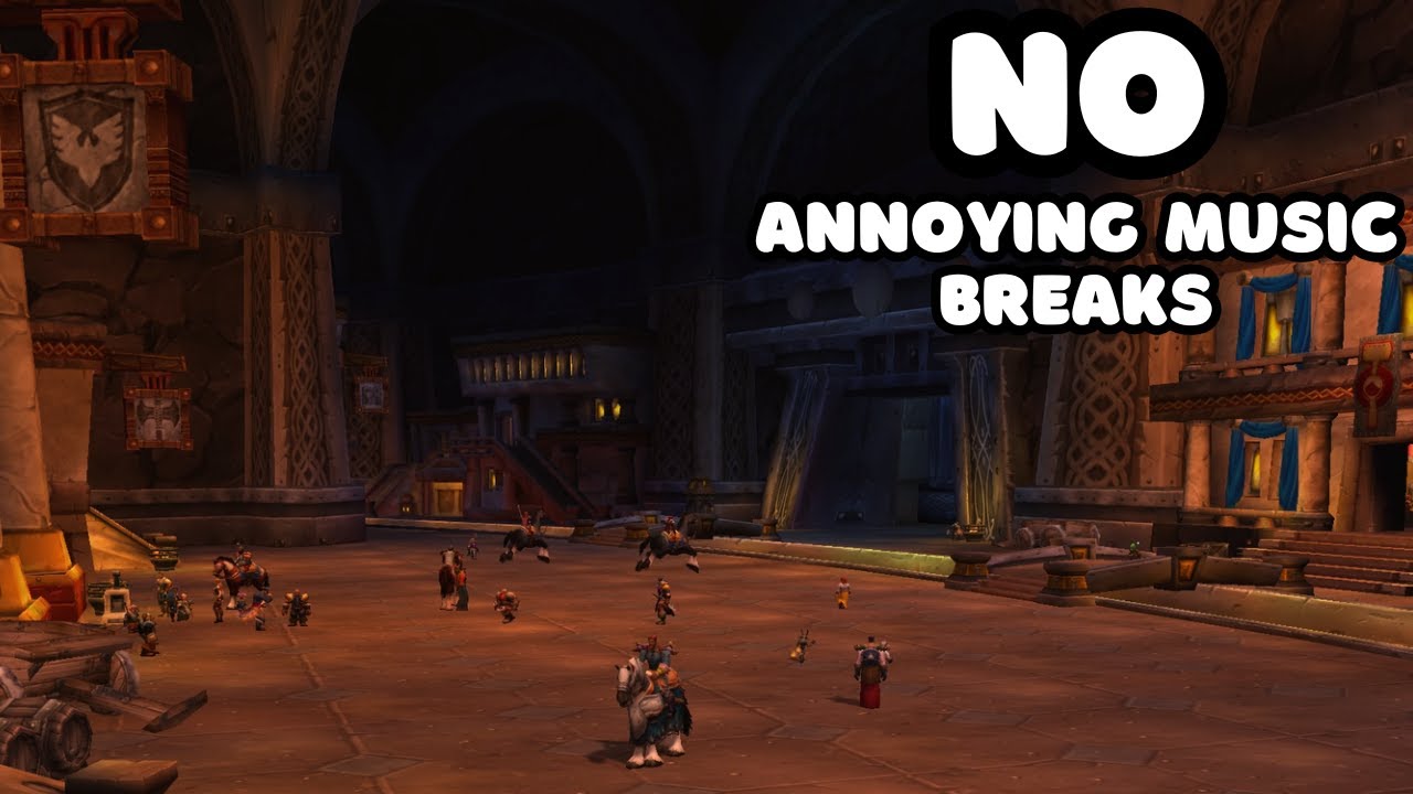 1 HOUR of Ironforge Music with ZERO Downtime (World of Warcraft Soundtrack)