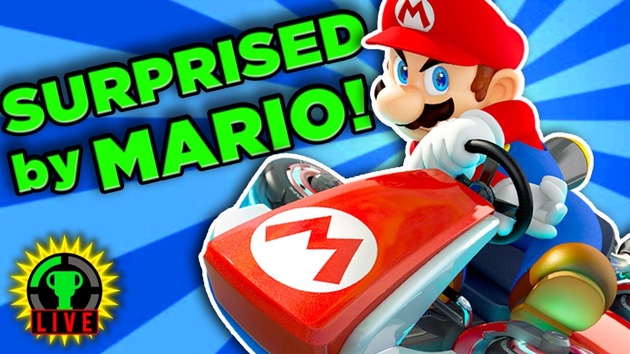SURPRISED BY MARIO IRL! | Mario Kart 8 Deluxe