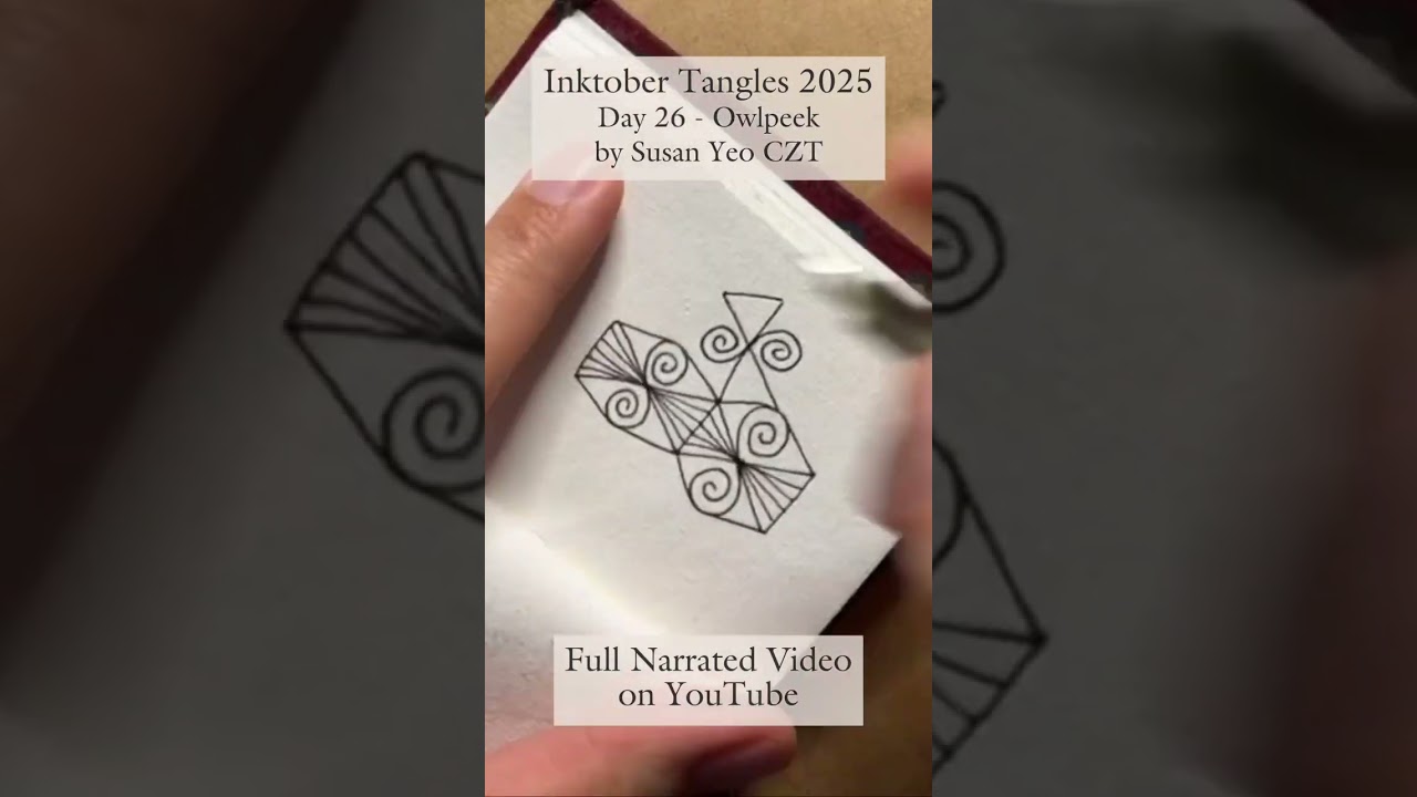 Inktober 2025 Day 26 | Owlpeek