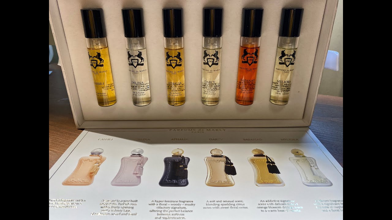 Обзор ароматов от Parfums de Marly 6 ароматов из тревал набора #Delina #Meliora #Cassili #Athalia