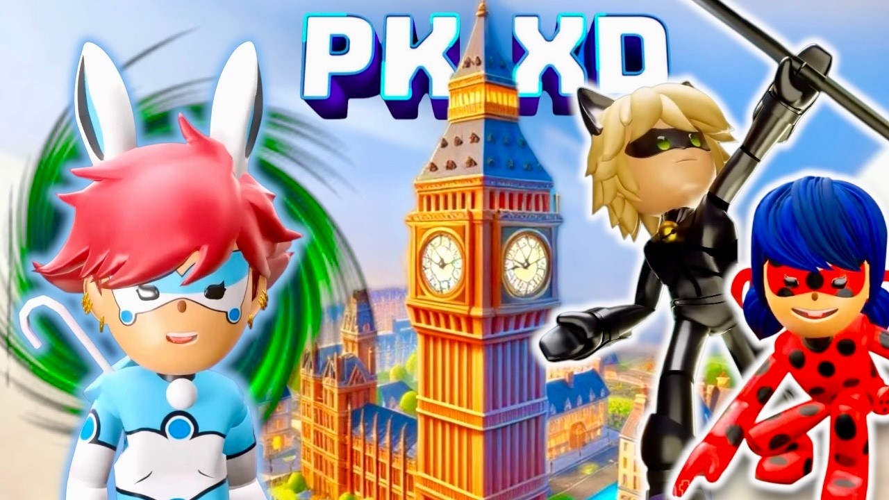 MIRACULOUS | LADYBUG E CATNOIR EM LONDRES EP3  PK XD