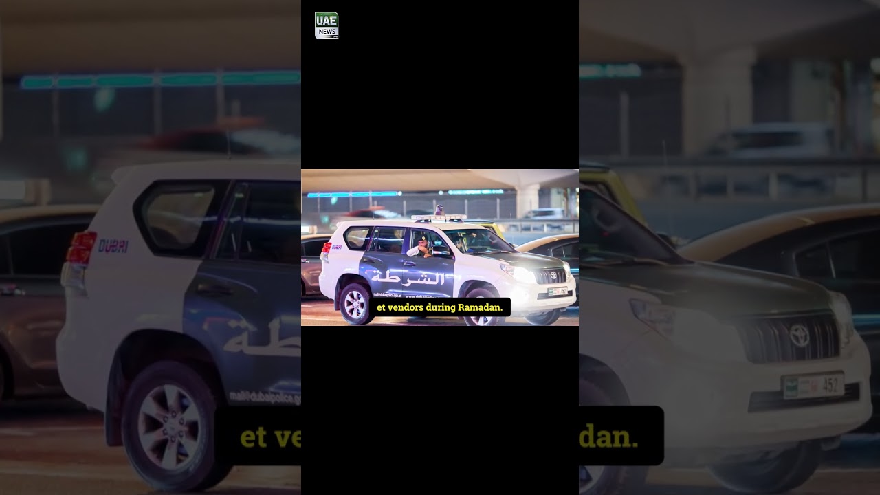 Dubai Police Crack Down on Illegal Vendors in Major Operation! #news #dubainews