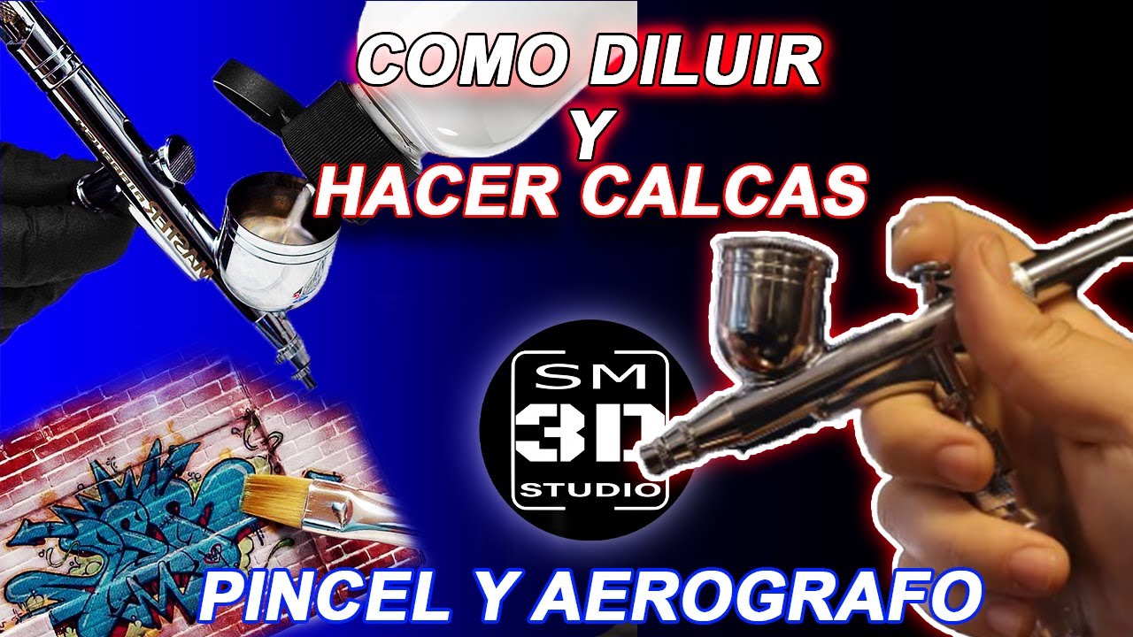 Como Diluir La Pintura Y Hacer Calcas al Agua