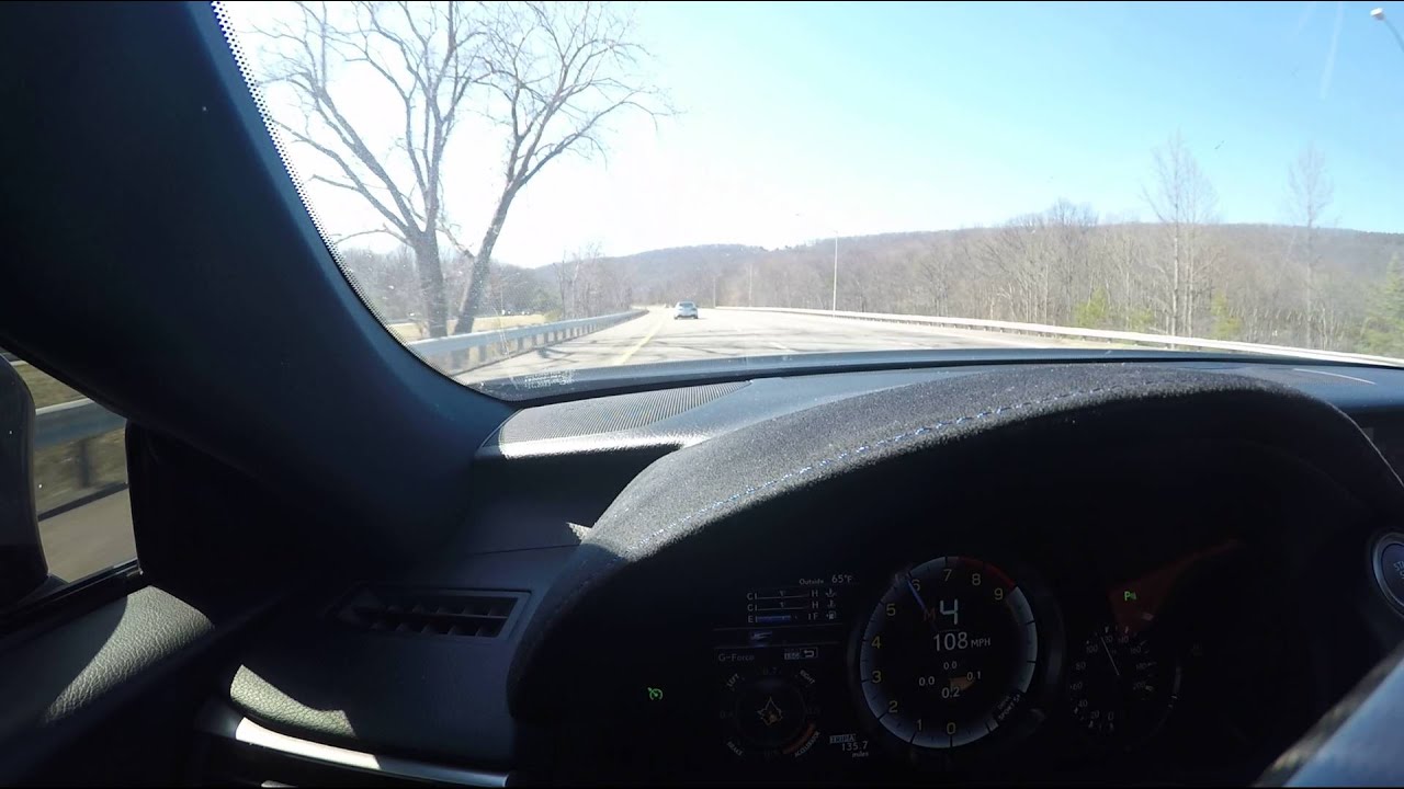 2015 Lexus RCF Chasing BMW M6 F13 69-139 MPH