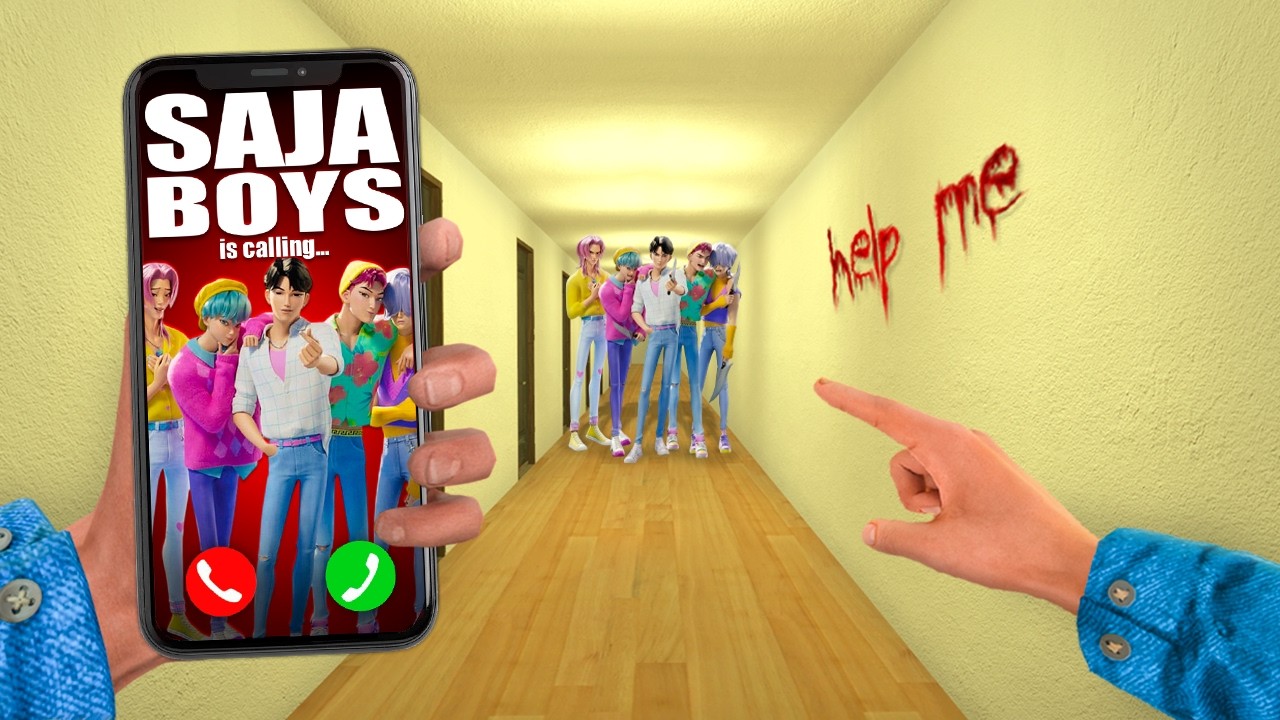 SAJA BOYS IS CALLING ME FROM K-POP HUNTERS In Garry's Mod