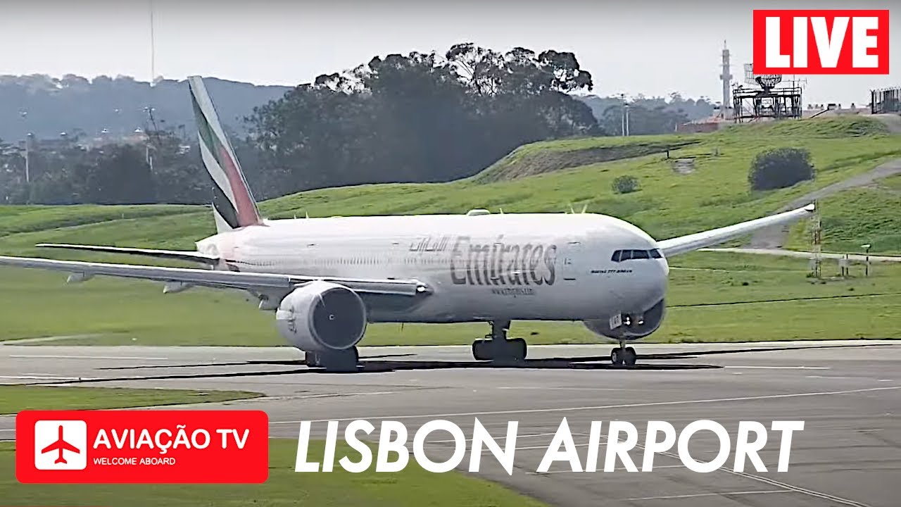 🔴 LIVE | Direto | Lisbon Airport / Aeroporto de Lisboa (LIS/LPPT)