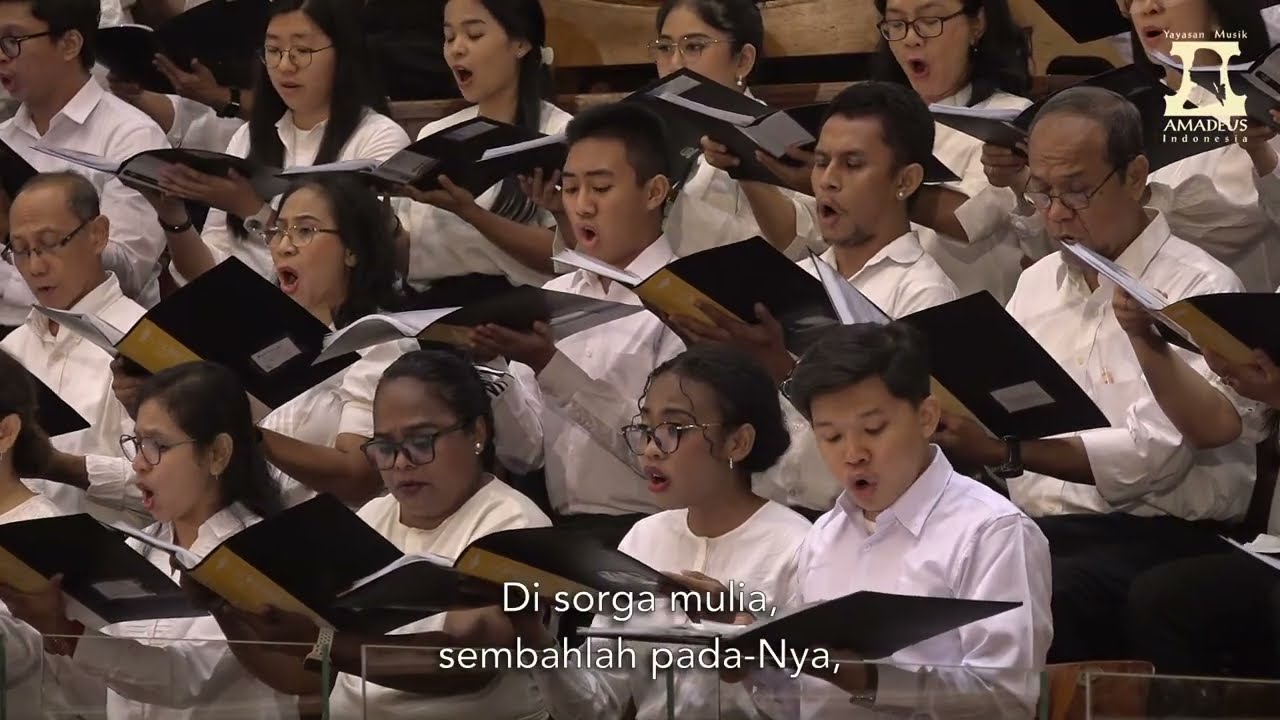 UMAT NYA, PUJILAH! - Come, Christians, Join to Sing