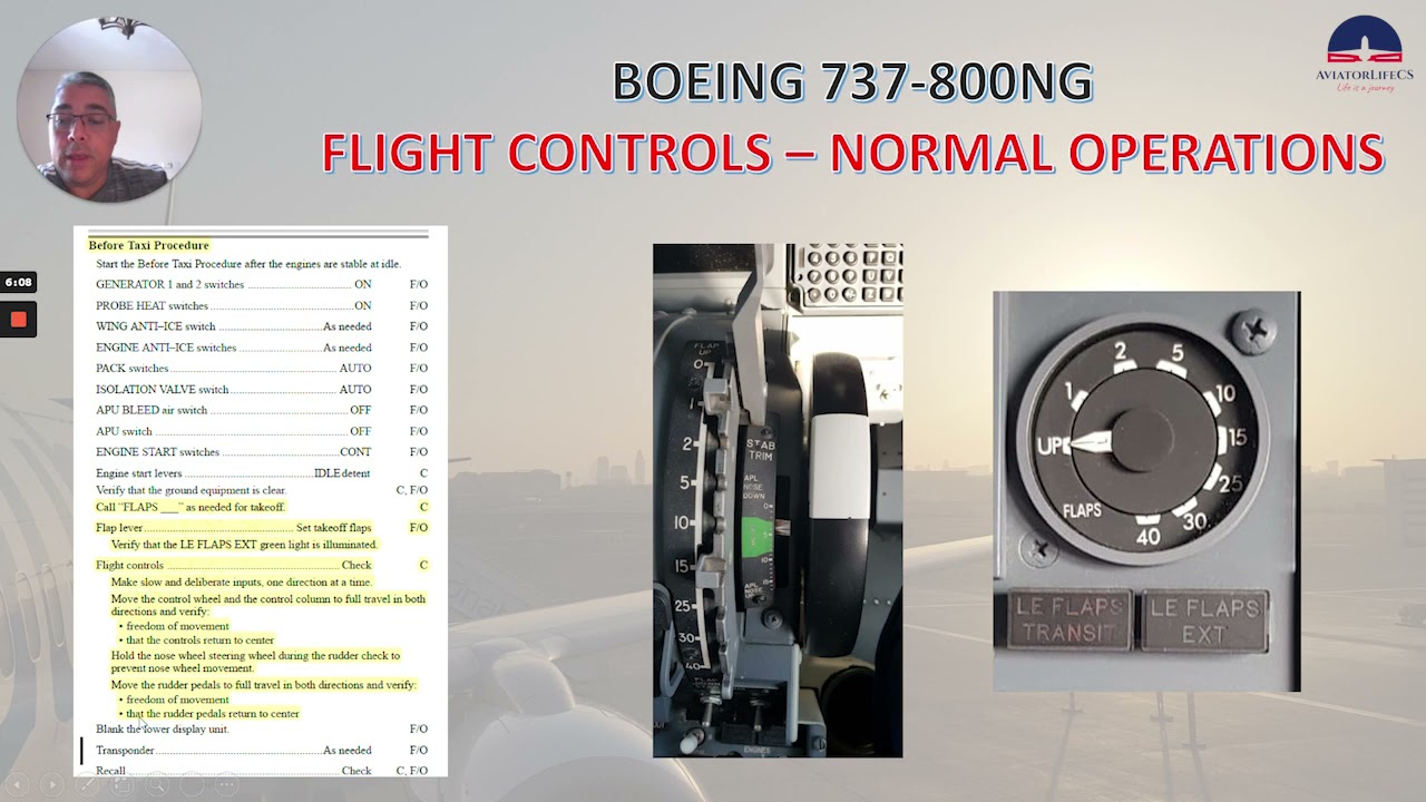 BOEING 737-800NG FLIGHT CONTROLS SYSTEM REVIEW - PART 4