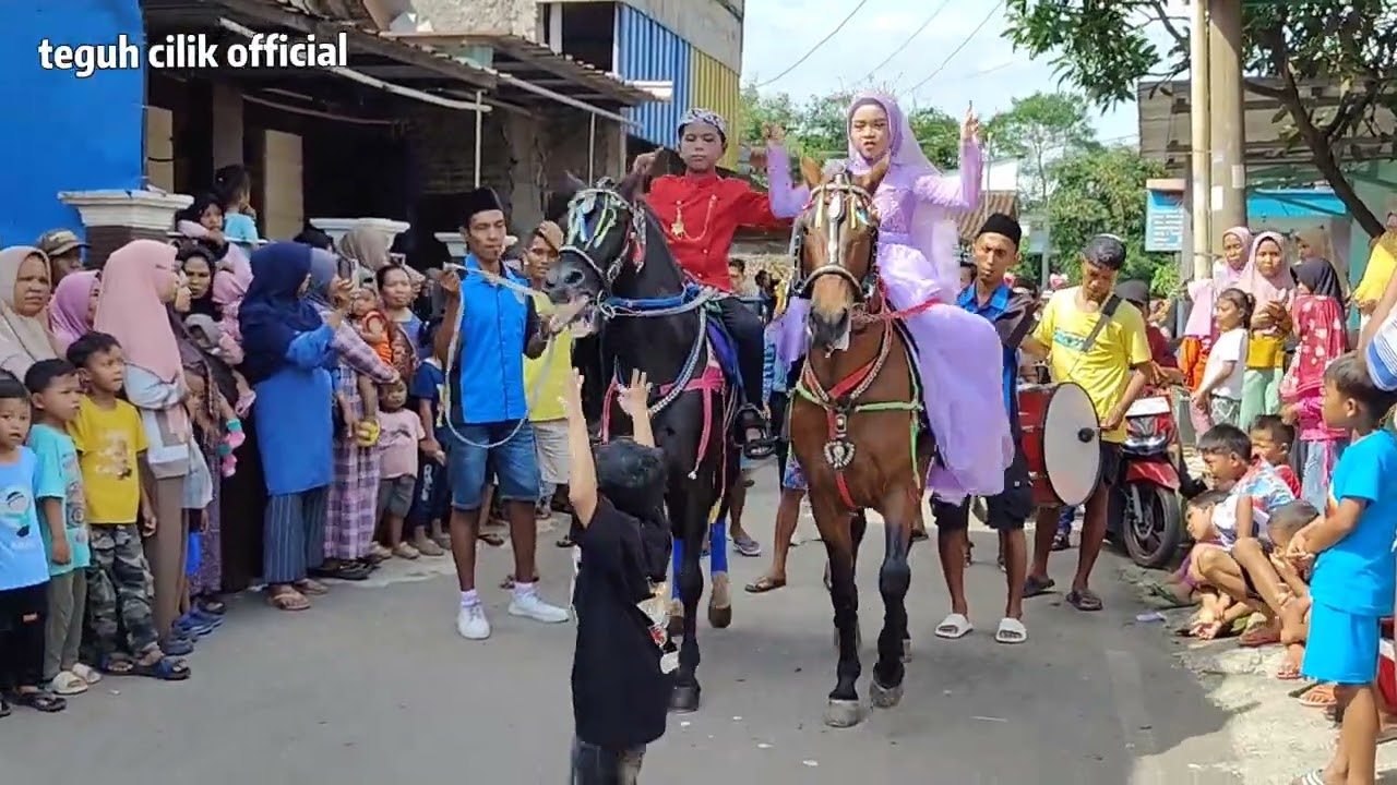 TEGUH JOGET DI KUDA JOGET DI ACARA KHATAMAN 