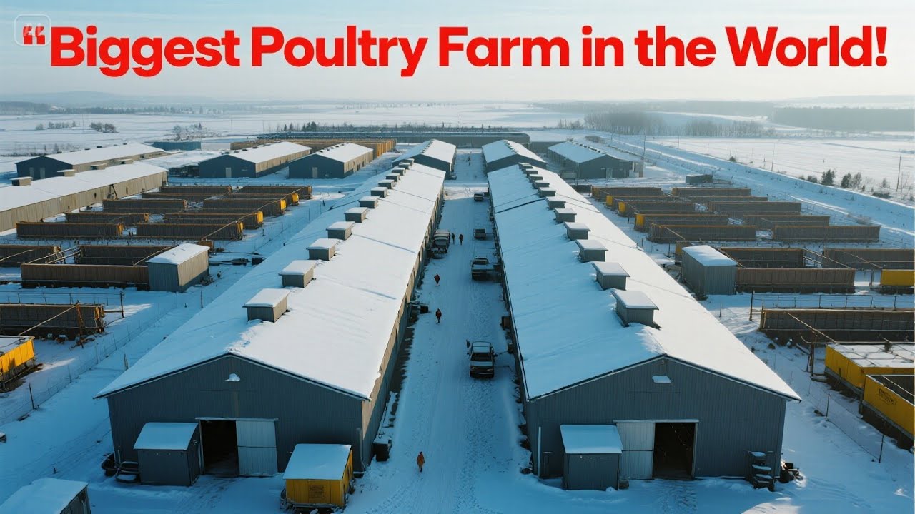 Inside the Biggest Poultry Farm in the World 🐔