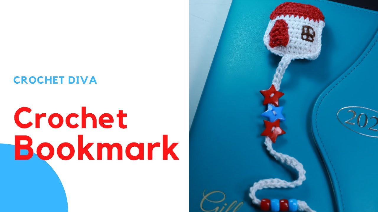 How to crochet a bookmark for beginners