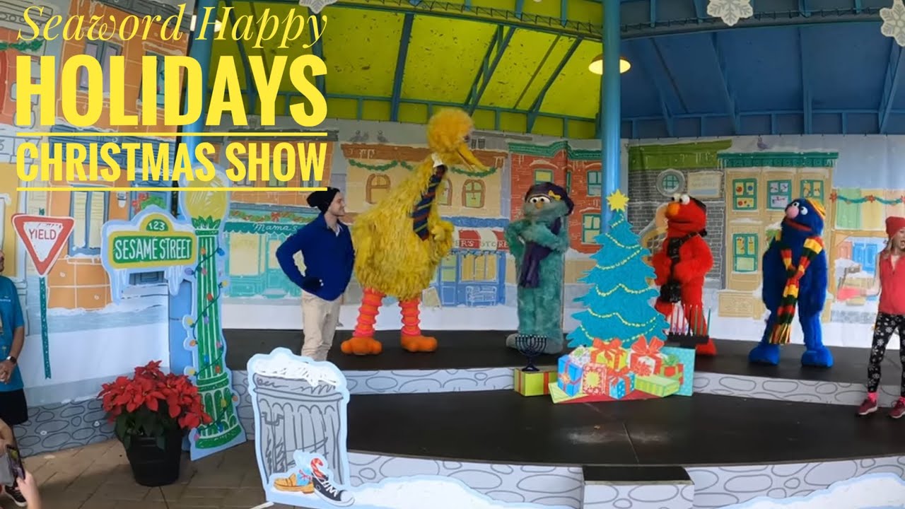 Sesame Street Happy Holidays Show from Seaworld Orlando