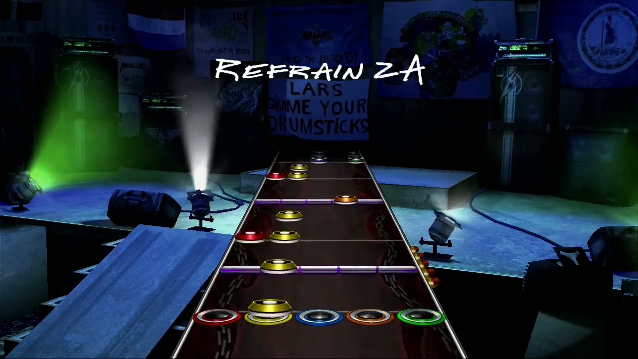 Metallica - Battery (Drum backing track - Drumless)