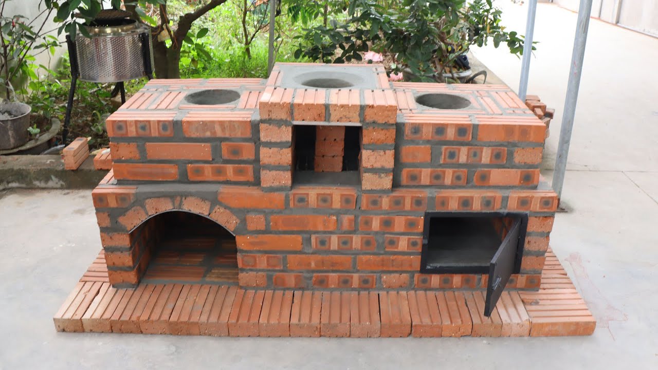 Wow wow / Build a 4-in-1 multi-function wood stove at home