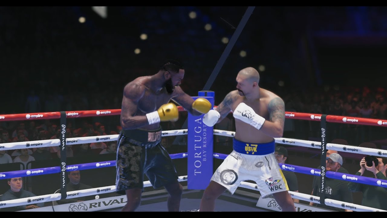 Oleksandr Usyk vs Deontay Wilder Full Fight - Undisputed Fight Simulation