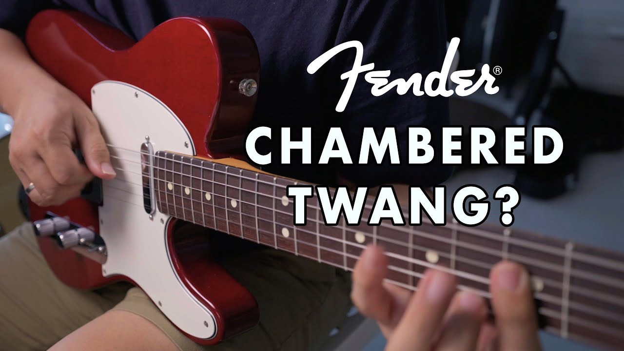 Fender Player II Telecaster (Transparent Cherry, Chambered) | Sound Test