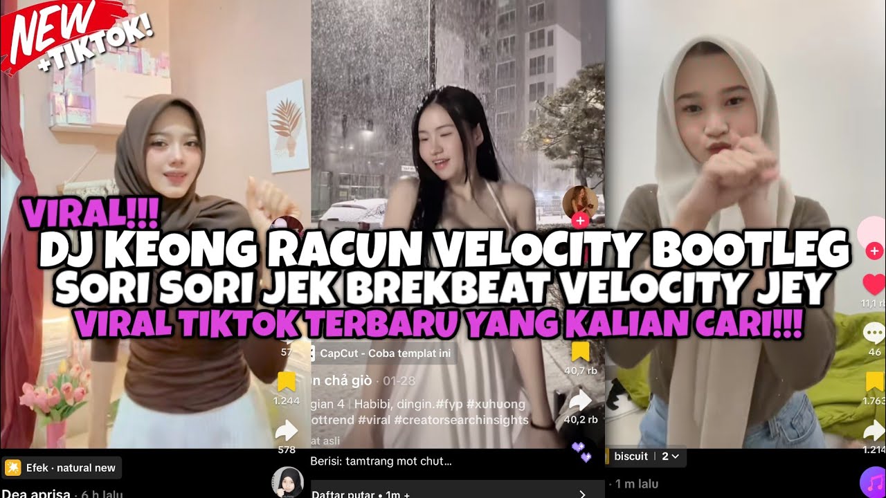 DJ KEONG RACUN VELOCITY BOOTLEG FYP VIRAL TIKTOK TERBARU 2026 !