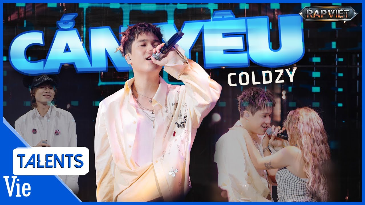 Coldzy bứt phá với bản rap siêu dính CẮN YÊU, cùng sự hỗ trợ của LEFT HAND | Rap Việt Live Stage