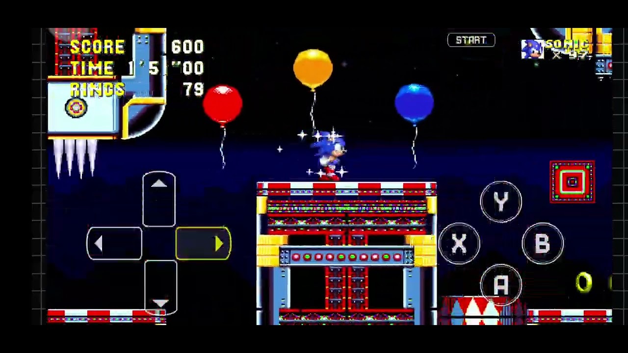 Gameplay: Carnival Night Zone Act 1