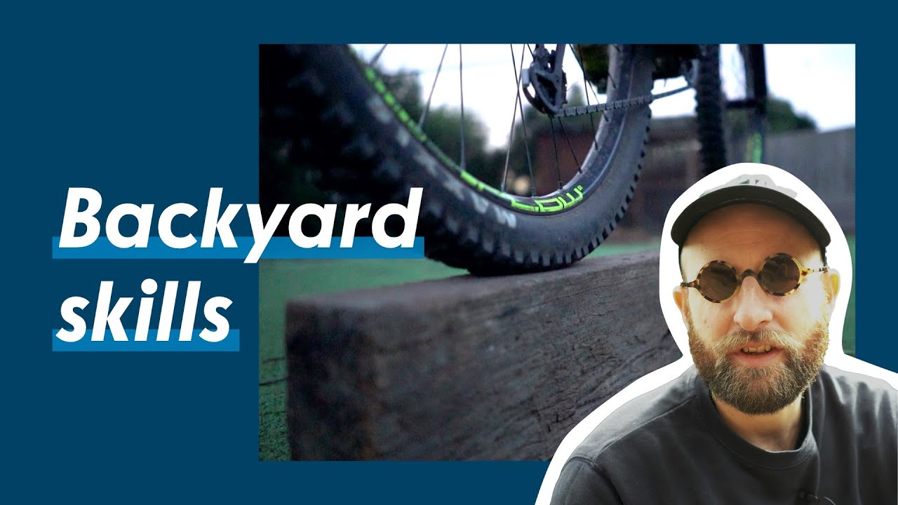 Simple backyard trials skills to help you ride your mtb faster on the trail