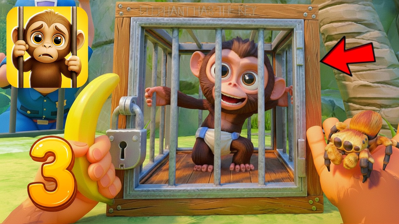 I Am Monkey Mobile - Walkthrough Part 3 - Full Game (iOS, Android)