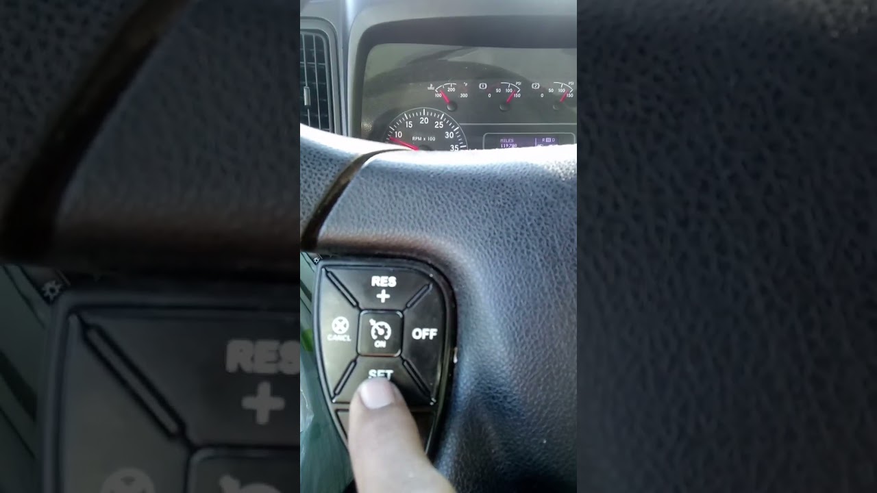 Setting engine idle 2020 international