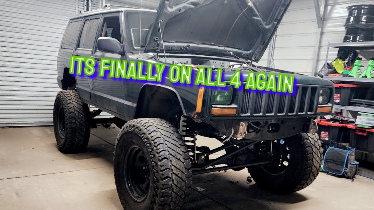 my 98 xj on 37s